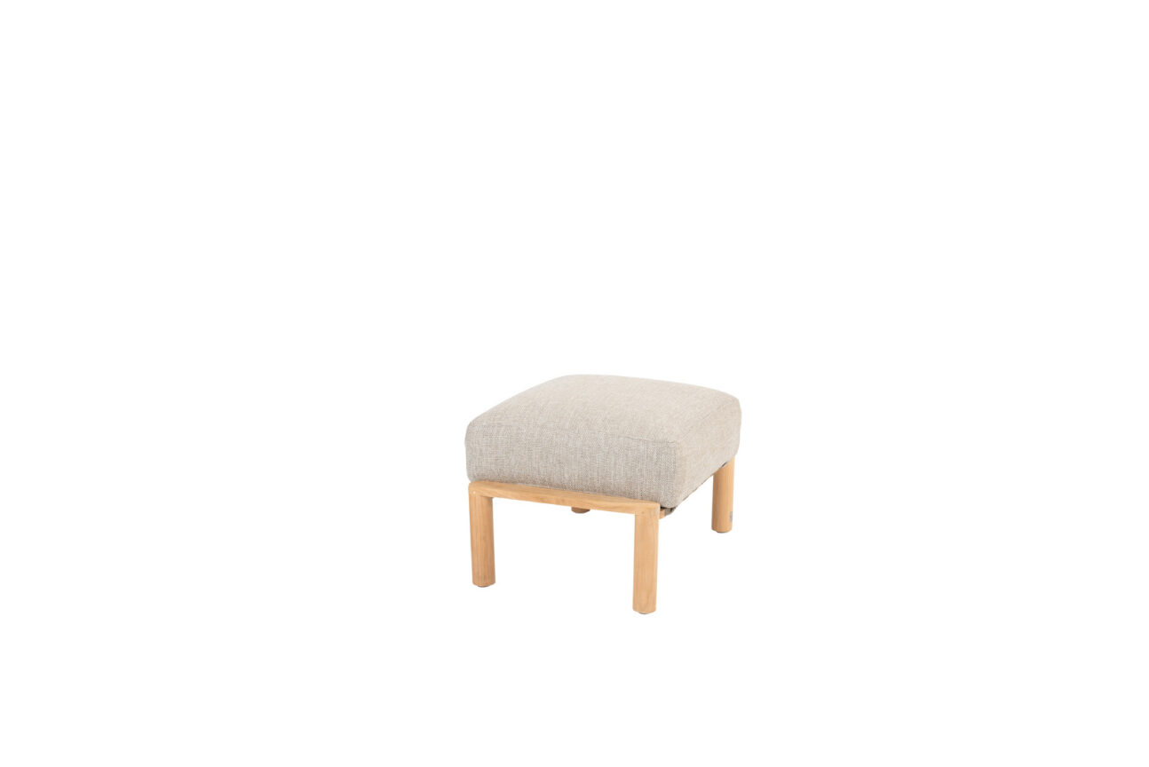 4 Seasons Lucas Footstool W/cushion - Teak